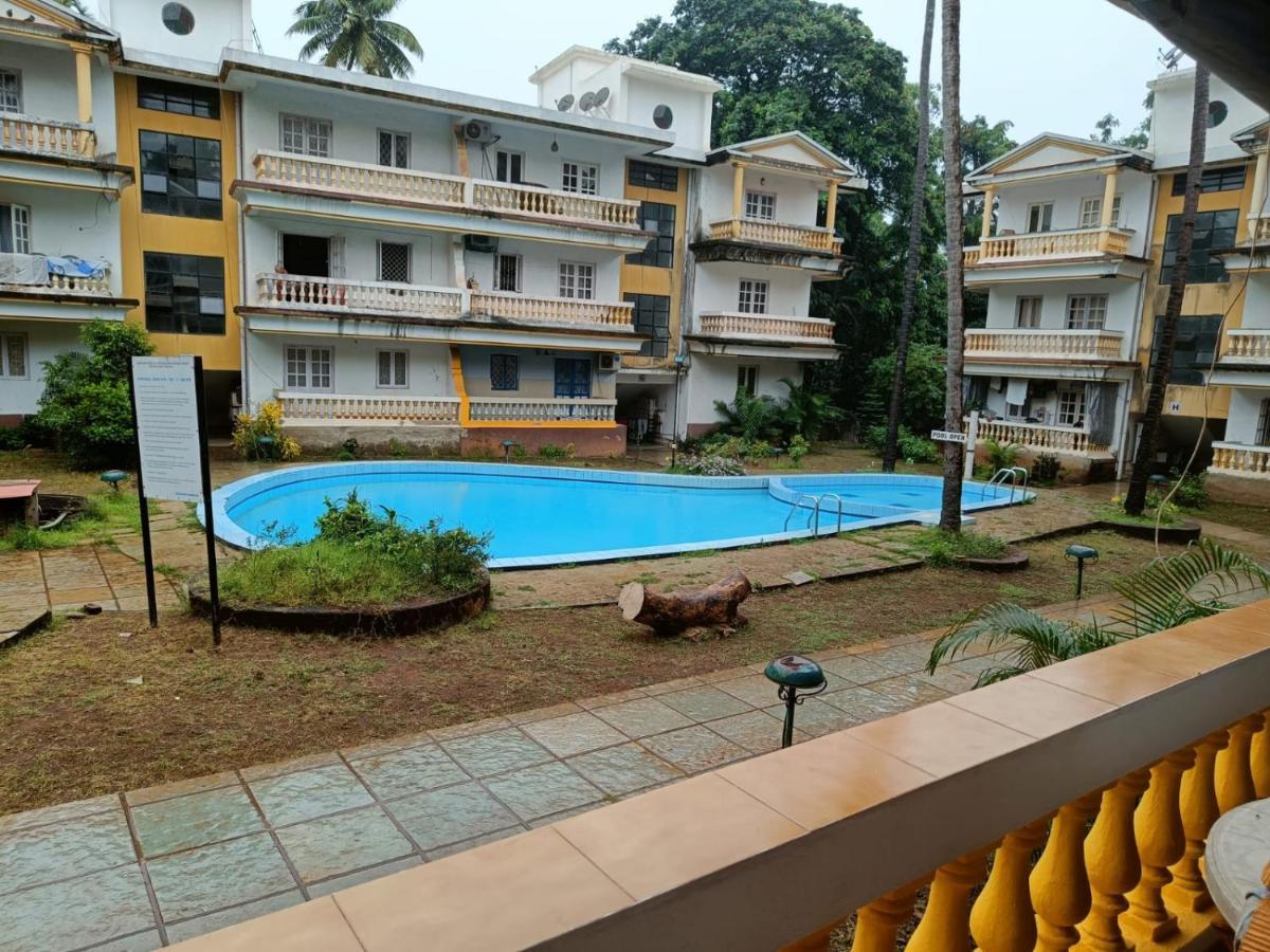 Contemporary Studio Apartment In Calangute, Goa Dış mekan fotoğraf