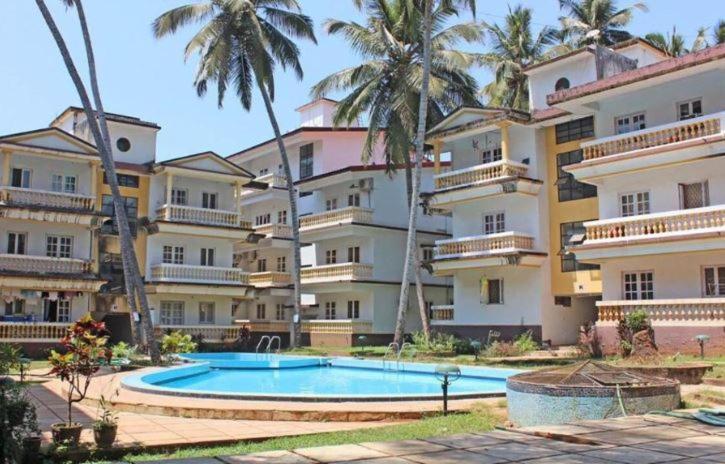 Contemporary Studio Apartment In Calangute, Goa Dış mekan fotoğraf